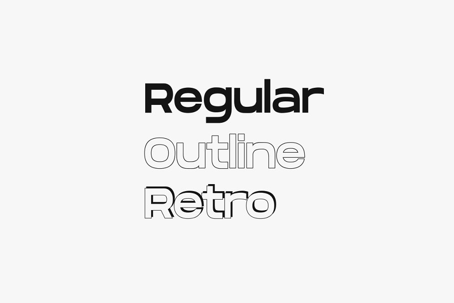 Ego Retro Font preview